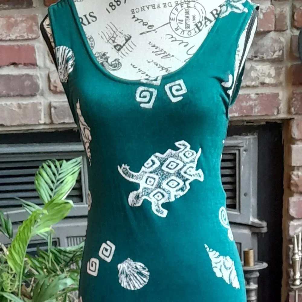 Emerald Green Dress - Picture 8 of 8